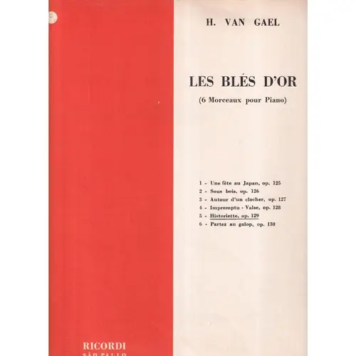 Historiette - Op.129 - Les Bles D'Or n.5