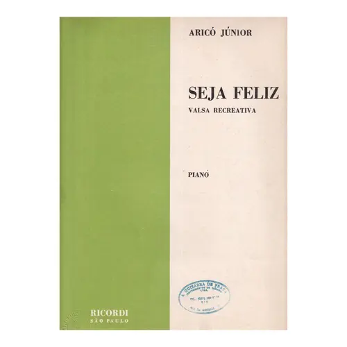 Seja Feliz - Valsa Recreativa