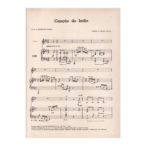Canção Do Índio