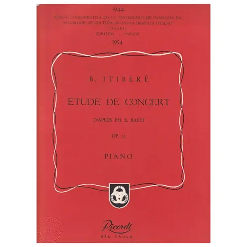 Etude De Concert - Op.33