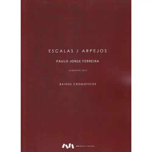 Escalas e Arpejos - Baixos Cromáticos para Acordeão