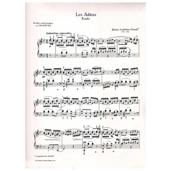 Les Adieux - Rondo