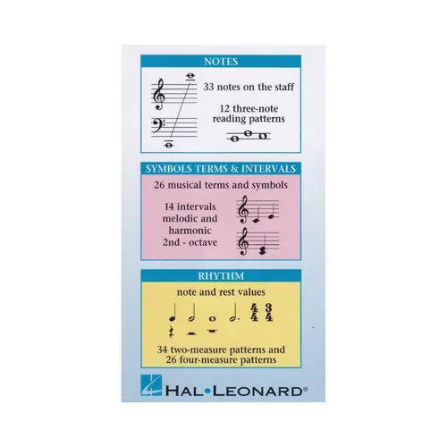 Music Flash Cards Set A - Notes,Symbols,Rhytms Patterns