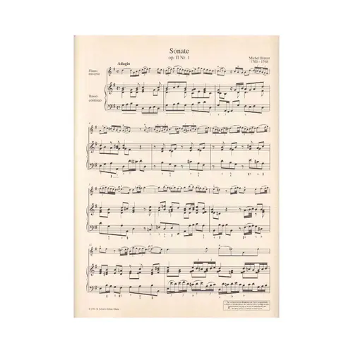 Sonate G Dur - Op.Ii N.1