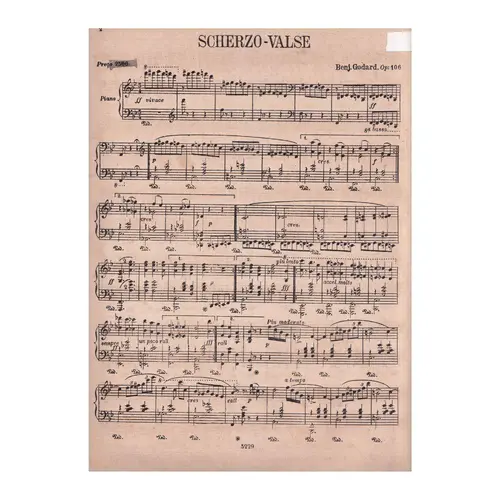 Scherzo-Valse  - Op.106  (Edição Antiga)
