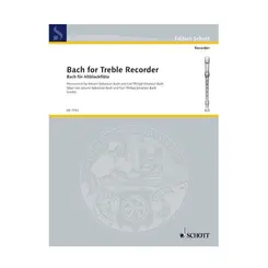 Bach For Treble Recorder