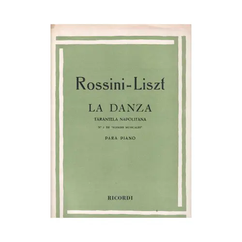 La Danza - Tarantela Napolitana para piano
