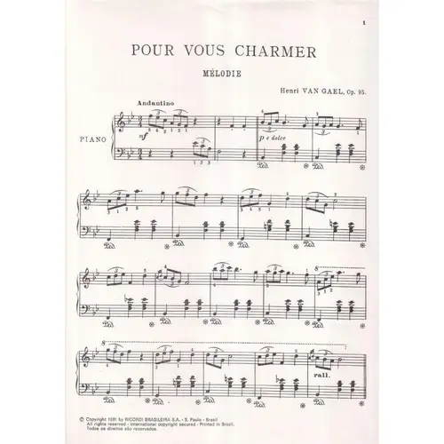 Pour Vous Charmer