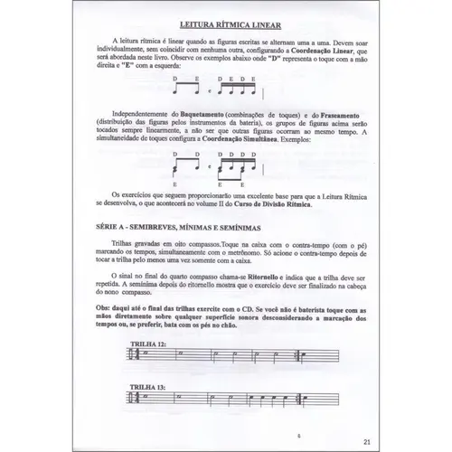 Curso De Divisão Rítmica Vol.1 (Basico)