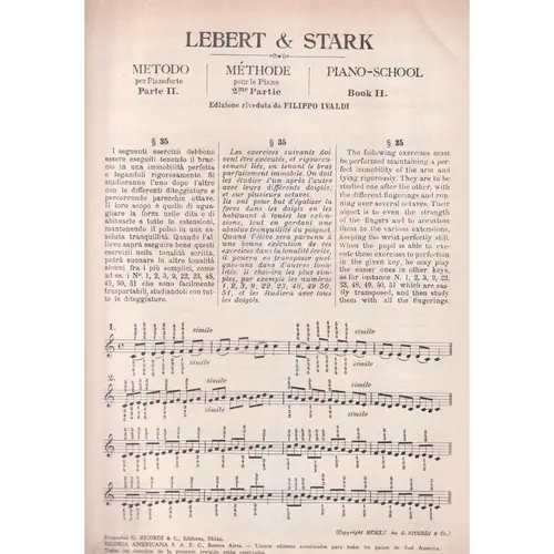 Método para piano parte segunda