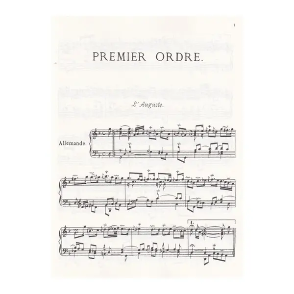 Complete Keyboard Works Series One: Ordres I-XIIi