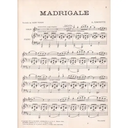 Madrigale