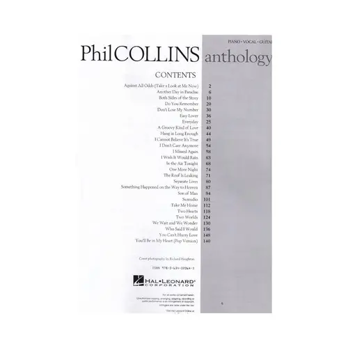 Phil Collins Anthology