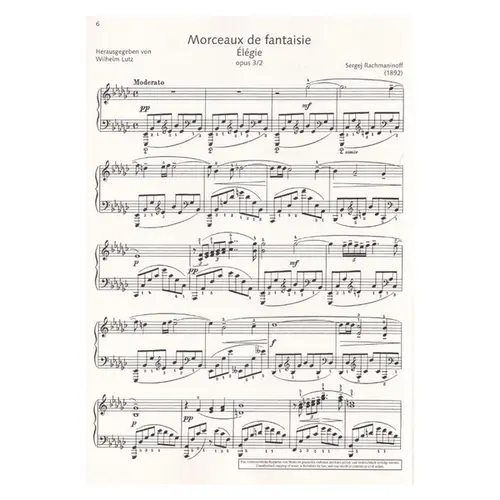 Rachmaninoff - Schott Piano Collection
