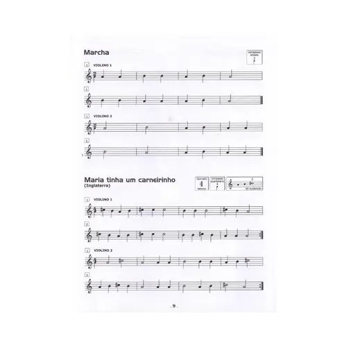 Violino - Primeiros Passos