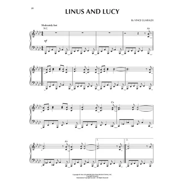 Charlie Brown Christmas-Piano Solo