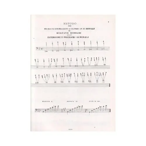 Metodo per trombone e bombardino a cilindro in Si bemol - vol.1