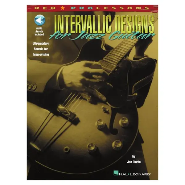 Intervalic designs for jazz guitar