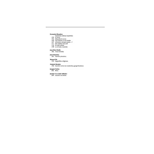 Anthology Of Spanish Song - Low voice