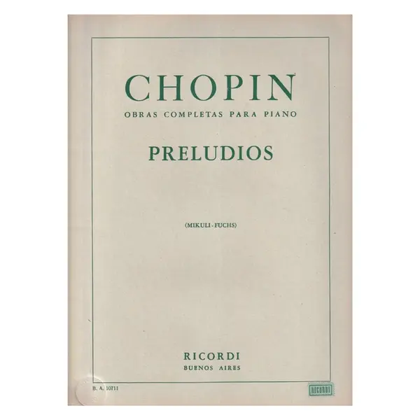 Preludios (Mikuli-Fuchs)