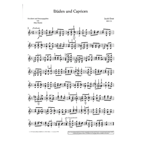Studies and Caprices - Op.35 - Violino - Rostal