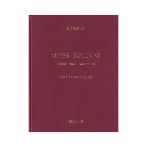 Messa Solenne  (Capa Dura)