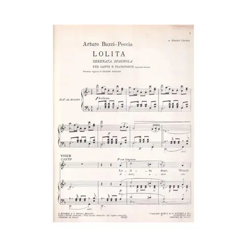 Lolita (Sopr/Ten)