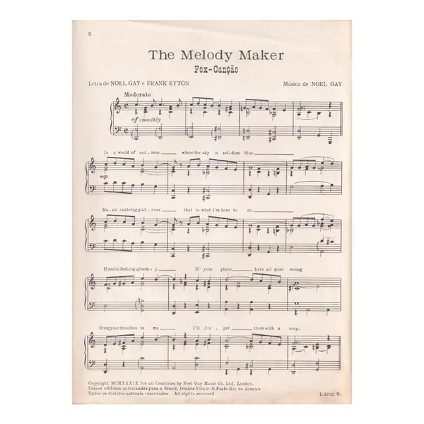 The Melody Maker - Fox-Canção