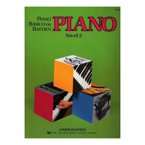 Bastien Piano Básico - Piano Nivel 3