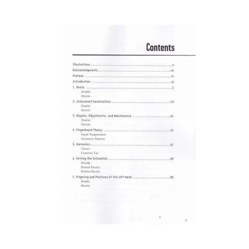 The Bass Player'S Handbook
