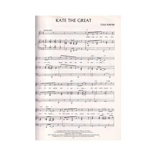 Music And Lyrics By Cole Porter - Vol.2