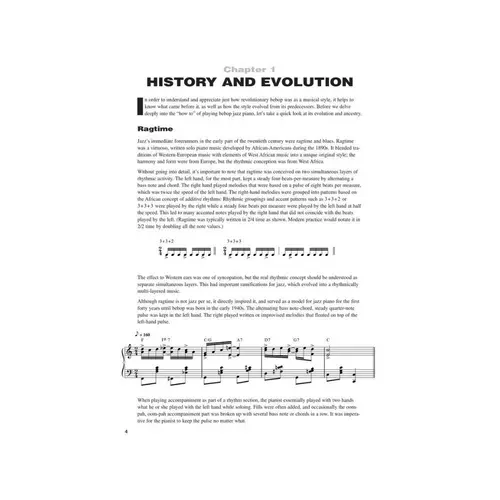 Bebop Jazz Piano
