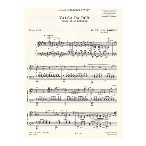 Valsa Da Dor  (Valse De La Douleur)