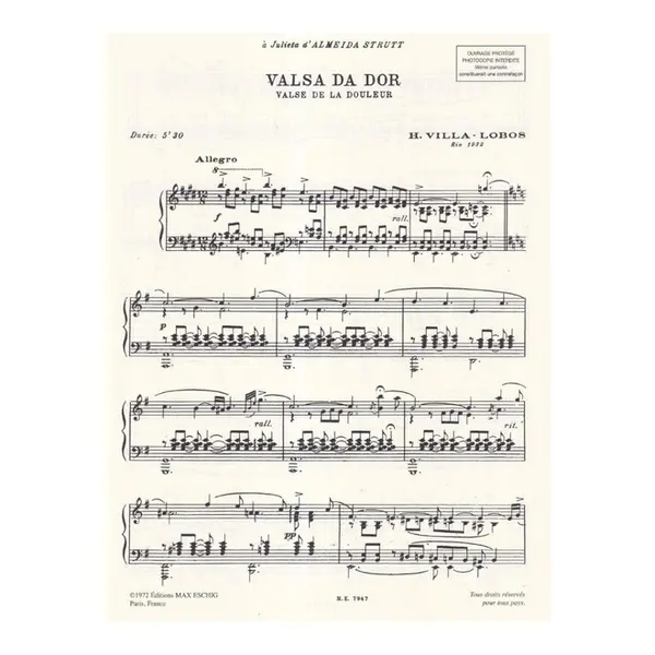 Valsa Da Dor  (Valse De La Douleur)