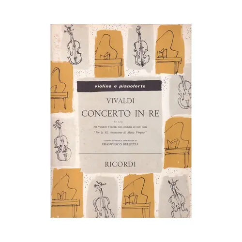 Concerto In Re Per Violine E Archi - F.I N.62