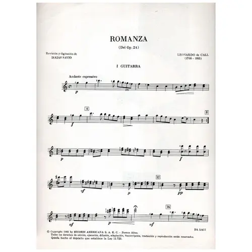Romanza - Op.24
