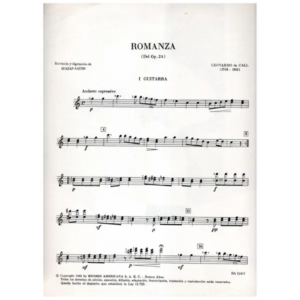 Romanza - Op.24