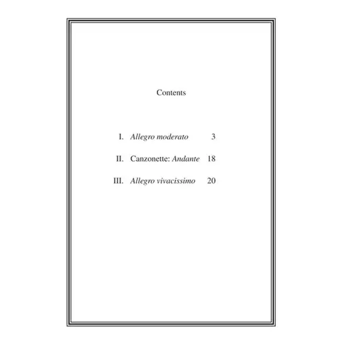 Violin Concerto In D Major Op.35
