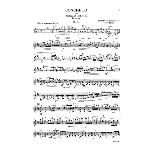 Violin Concerto In D Major Op.35