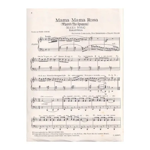 Mama Mama Rosa  (Edição Antiga)