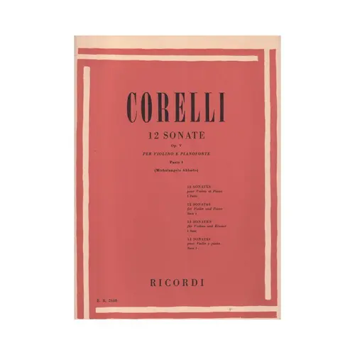 12 Sonate Op.5 Vol.1