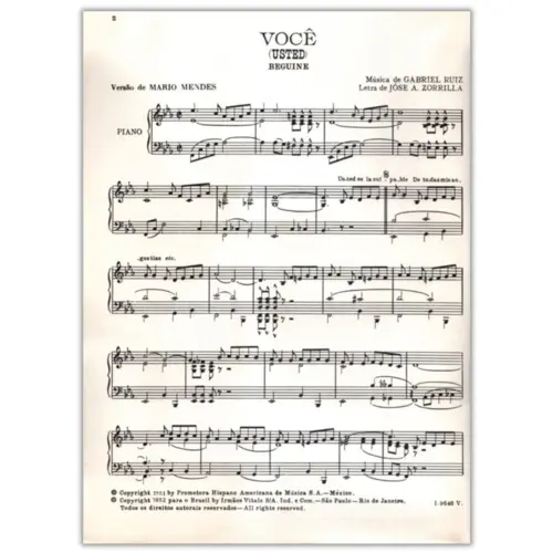Você -  Beguine