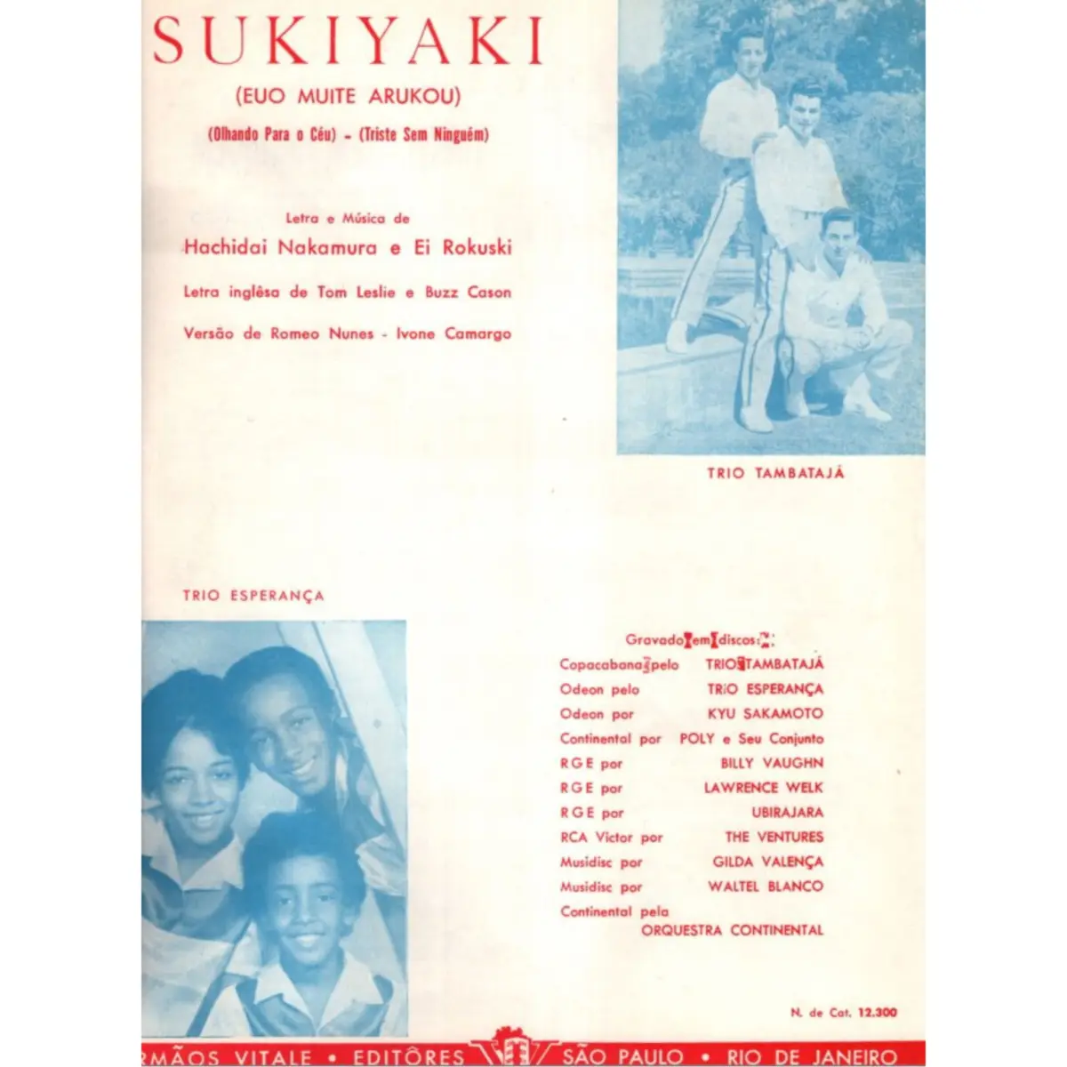 Sukiyaki (Olhando Para O Ceu)
