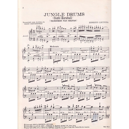 Print: Jungle Drums