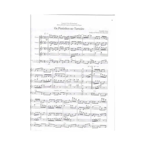 Música Brasileira Para Conjunto De Flautas 3