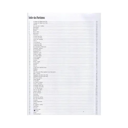 Caderno De Composições De Jacob Do Bandolim - Vol 1