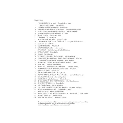 The First Book Of Mezzo-Soprano/Alto Solos Ii`S