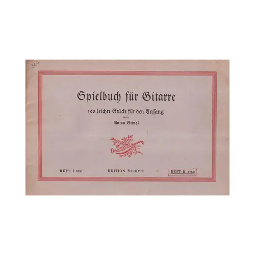 Spielbuch Fur Guitarre - Vol.2   (Edição Antiga)