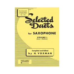 Selected Duets For Sax - Vol.1