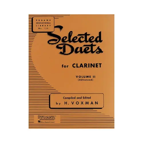 Selected Duets For Clarinet - Vol.2